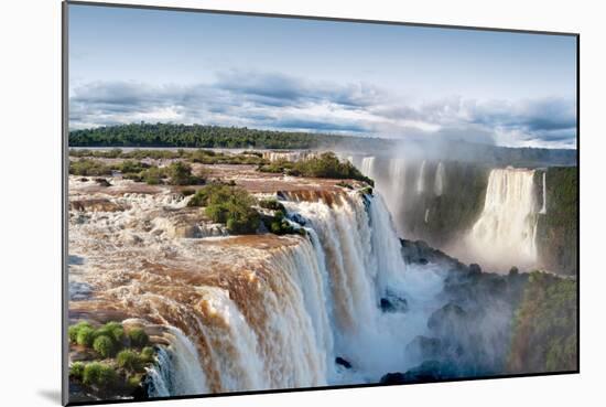 Iguazu Water Fall II-Howard Ruby-Mounted Photographic Print