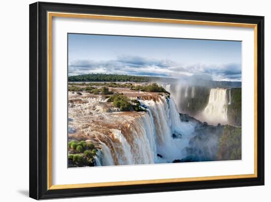 Iguazu Water Fall II-Howard Ruby-Framed Photographic Print