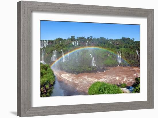 Iguazu Water Fall IIII-Howard Ruby-Framed Photographic Print