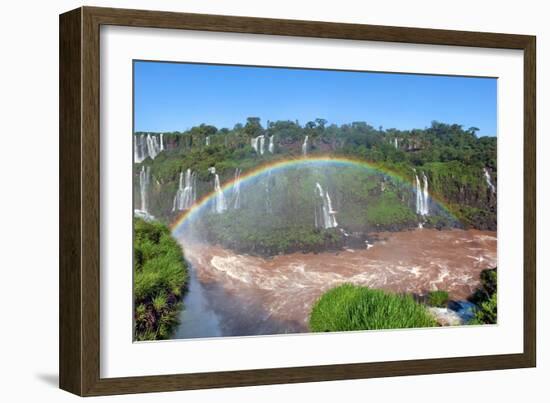 Iguazu Water Fall IIII-Howard Ruby-Framed Photographic Print