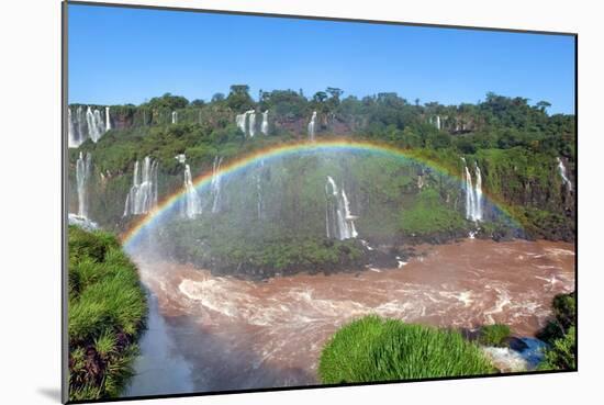 Iguazu Water Fall IIII-Howard Ruby-Mounted Photographic Print