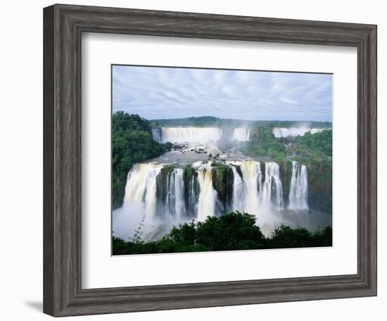 Iguazu Waterfalls in South America-Joseph Sohm-Framed Photographic Print