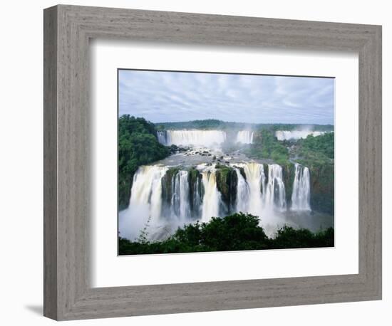 Iguazu Waterfalls in South America-Joseph Sohm-Framed Photographic Print