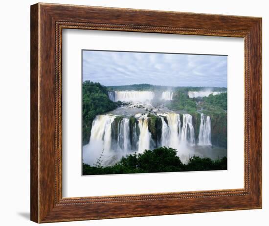 Iguazu Waterfalls in South America-Joseph Sohm-Framed Photographic Print