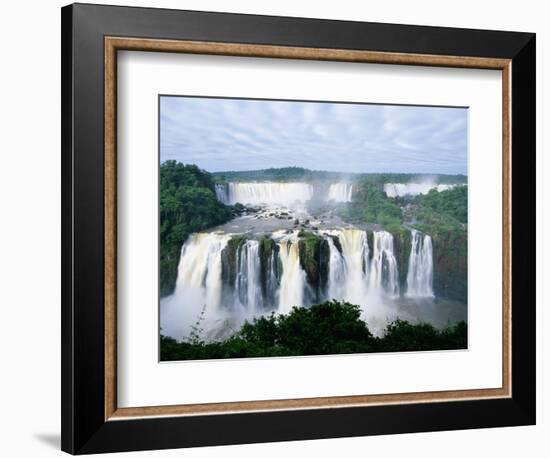 Iguazu Waterfalls in South America-Joseph Sohm-Framed Photographic Print