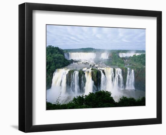 Iguazu Waterfalls in South America-Joseph Sohm-Framed Photographic Print