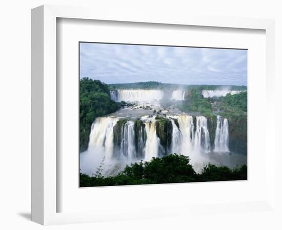 Iguazu Waterfalls in South America-Joseph Sohm-Framed Photographic Print