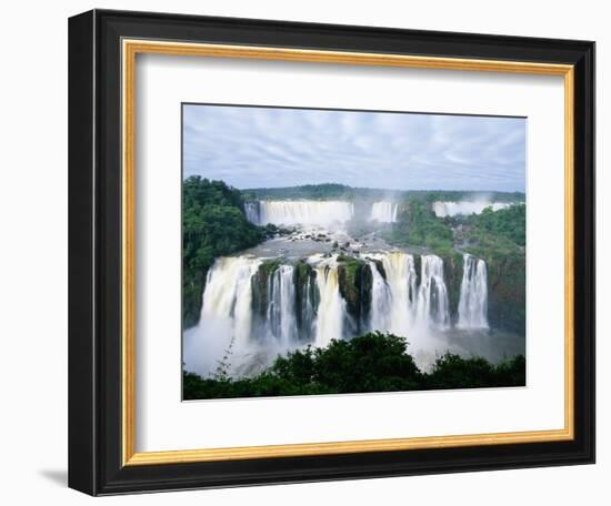 Iguazu Waterfalls in South America-Joseph Sohm-Framed Photographic Print