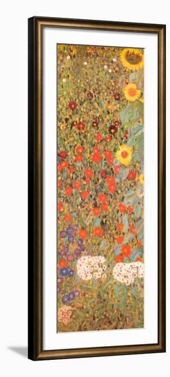 II Giardino di Campagna (detail)-Gustav Klimt-Framed Art Print