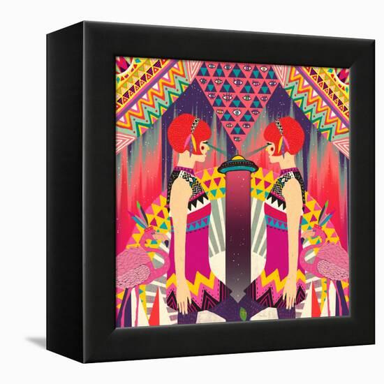 II-Diela Maharanie-Framed Stretched Canvas