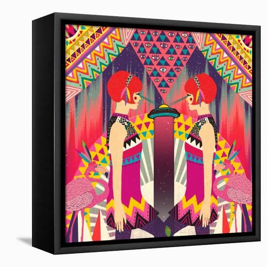 II-Diela Maharanie-Framed Stretched Canvas