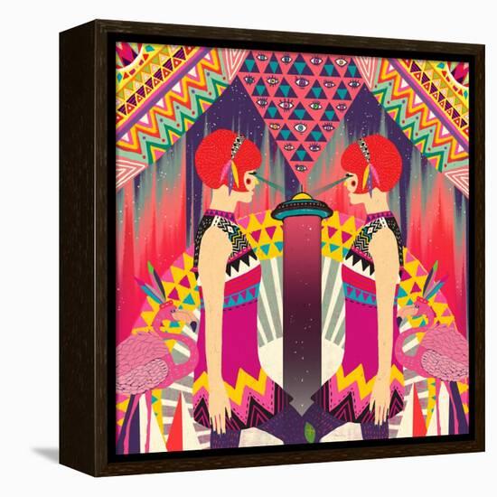 II-Diela Maharanie-Framed Stretched Canvas