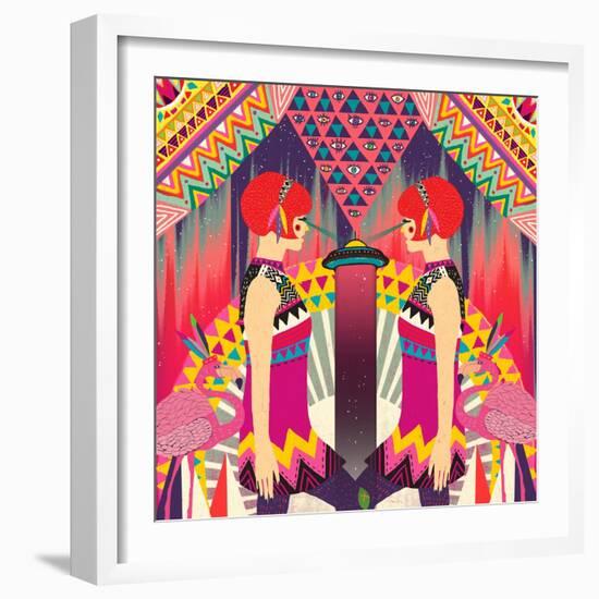 II-Diela Maharanie-Framed Art Print