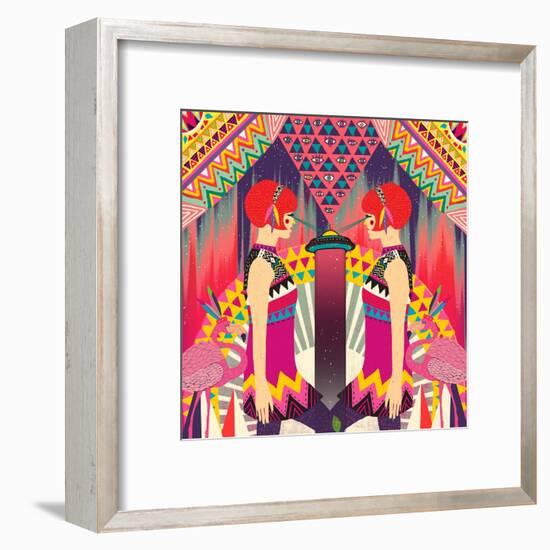 II-Diela Maharanie-Framed Art Print