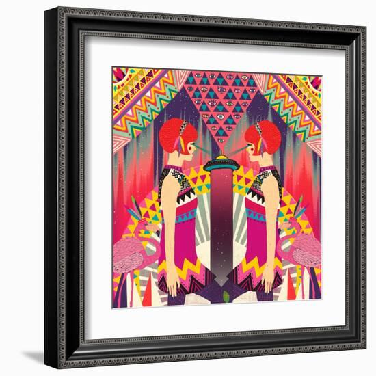 II-Diela Maharanie-Framed Art Print