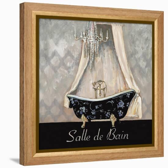 Ikat Bath I-Gregory Gorham-Framed Stretched Canvas