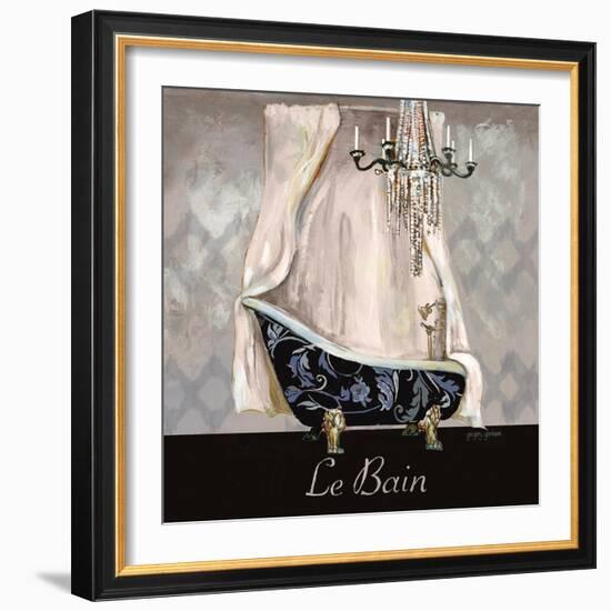 Ikat Bath II-Gregory Gorham-Framed Art Print