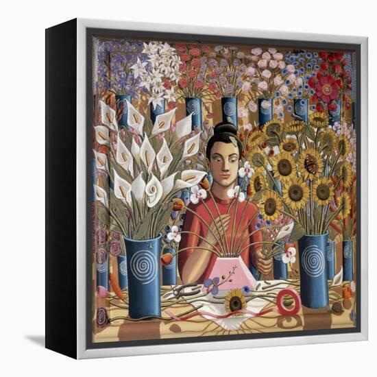 Ikebana, 2015-PJ Crook-Framed Premier Image Canvas