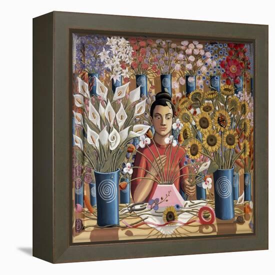 Ikebana, 2015-PJ Crook-Framed Premier Image Canvas