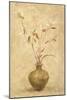 Ikebana White Blossoms-Cheri Blum-Mounted Art Print