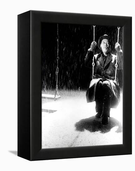 Ikiru, Takashi Shimura, 1952-null-Framed Stretched Canvas