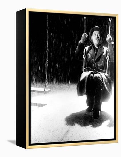 Ikiru, Takashi Shimura, 1952-null-Framed Stretched Canvas