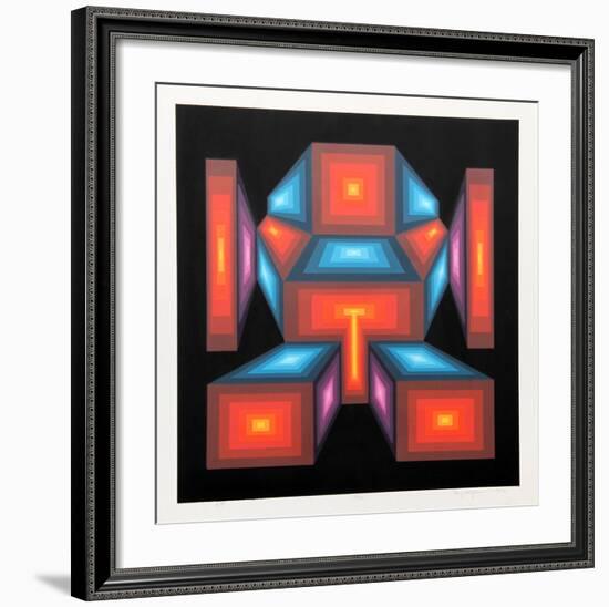 Ikon-Roy Ahlgren-Framed Serigraph