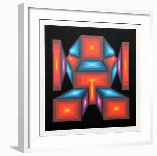 Ikon-Roy Ahlgren-Framed Serigraph