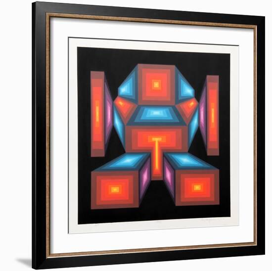 Ikon-Roy Ahlgren-Framed Serigraph