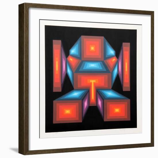 Ikon-Roy Ahlgren-Framed Serigraph