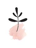 Pink Leaf-null-Framed Art Print