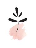 Pink Leaf-null-Art Print