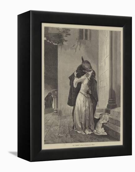 Il Bacio-Francesco Hayez-Framed Premier Image Canvas