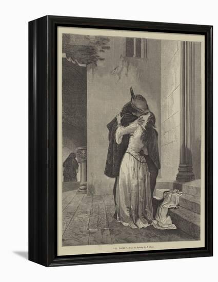 Il Bacio-Francesco Hayez-Framed Premier Image Canvas