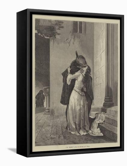 Il Bacio-Francesco Hayez-Framed Premier Image Canvas