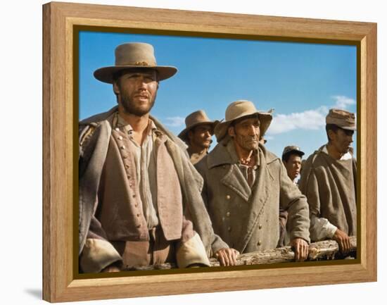 IL BUONO, IL BRUTO, IL CATTIVO / THE GOOD THE BAD AND THE UGLY, 1966 directed by SERGIO LEONE (phot-null-Framed Stretched Canvas