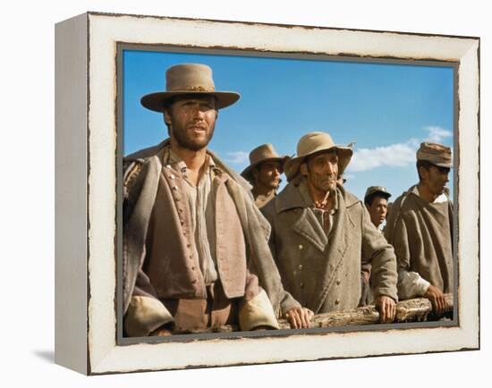 IL BUONO, IL BRUTO, IL CATTIVO / THE GOOD THE BAD AND THE UGLY, 1966 directed by SERGIO LEONE (phot-null-Framed Stretched Canvas