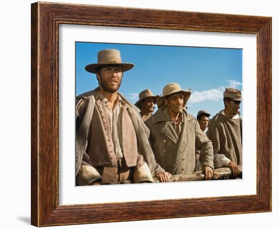 IL BUONO, IL BRUTO, IL CATTIVO / THE GOOD THE BAD AND THE UGLY, 1966 directed by SERGIO LEONE (phot-null-Framed Photo