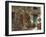 Il Cortile e i Fiori-Guido Borelli-Framed Giclee Print