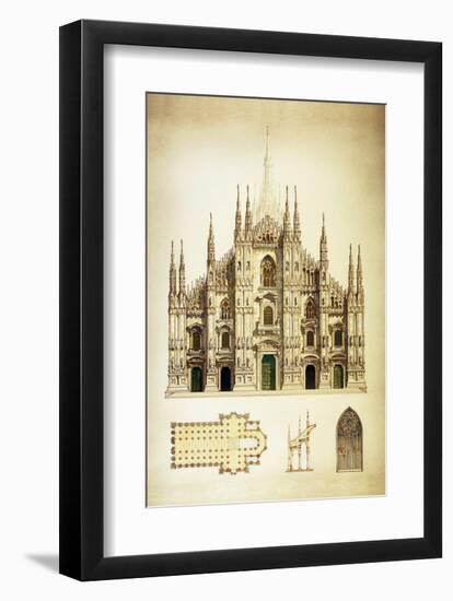 Il Duomo di Milano-Libero Patrignani-Framed Art Print