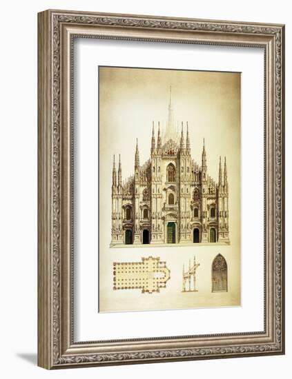 Il Duomo di Milano-Libero Patrignani-Framed Art Print