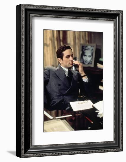 Il etait une fois en Amerique ONCE UPON A TIME IN AMERICA by SergioLeone with Robert by Niro, 1984 -null-Framed Photo