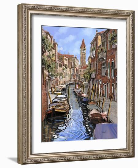 Il Gatto Nero a Venezia-Guido Borelli-Framed Giclee Print