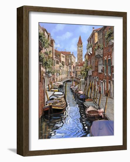 Il Gatto Nero a Venezia-Guido Borelli-Framed Giclee Print