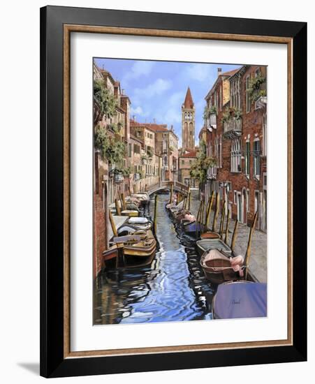 Il Gatto Nero a Venezia-Guido Borelli-Framed Giclee Print