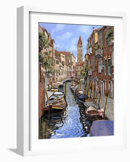 Il Gatto Nero a Venezia-Guido Borelli-Framed Giclee Print