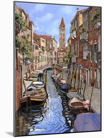 Il Gatto Nero a Venezia-Guido Borelli-Mounted Giclee Print