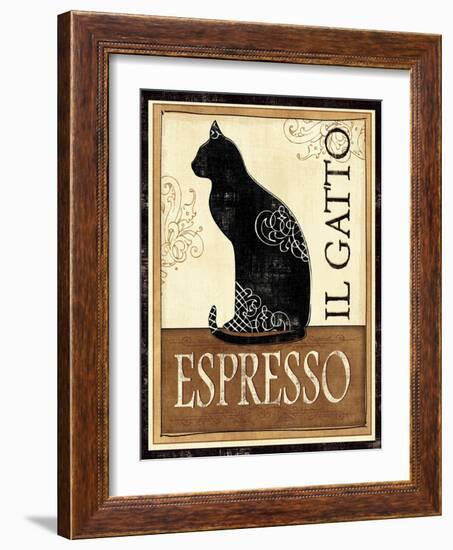 Il Gatto-Veronique Charron-Framed Art Print