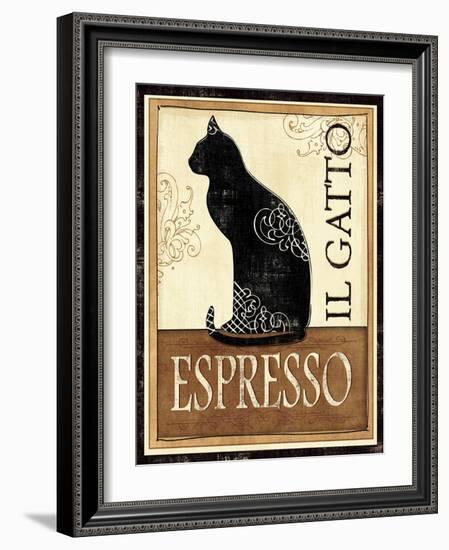 Il Gatto-Veronique Charron-Framed Art Print