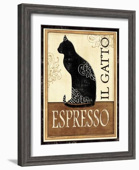 Il Gatto-Veronique Charron-Framed Premium Giclee Print